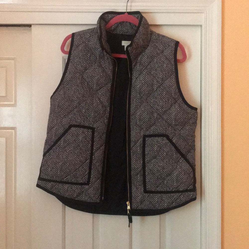 J.Crew Houndstooth Vest
